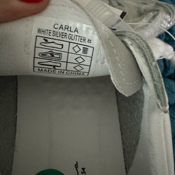 VINTAGE HAVANA Carla Glitter Star Fashion Sneakers size 8 VH est 1954 - Picture 15 of 16